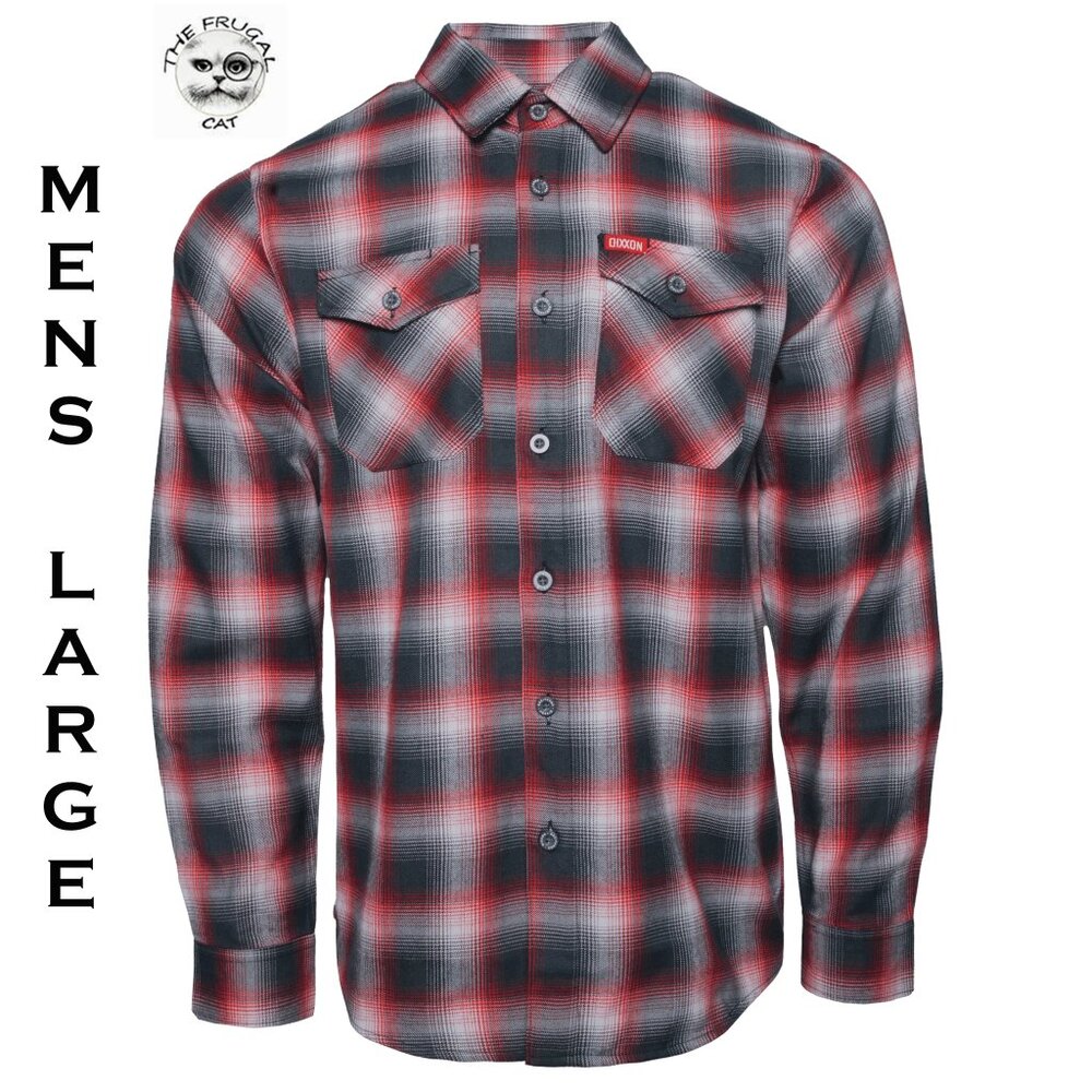 DIXXON FLANNEL - EQUALIZER  Flannel Shirt - Men's Large